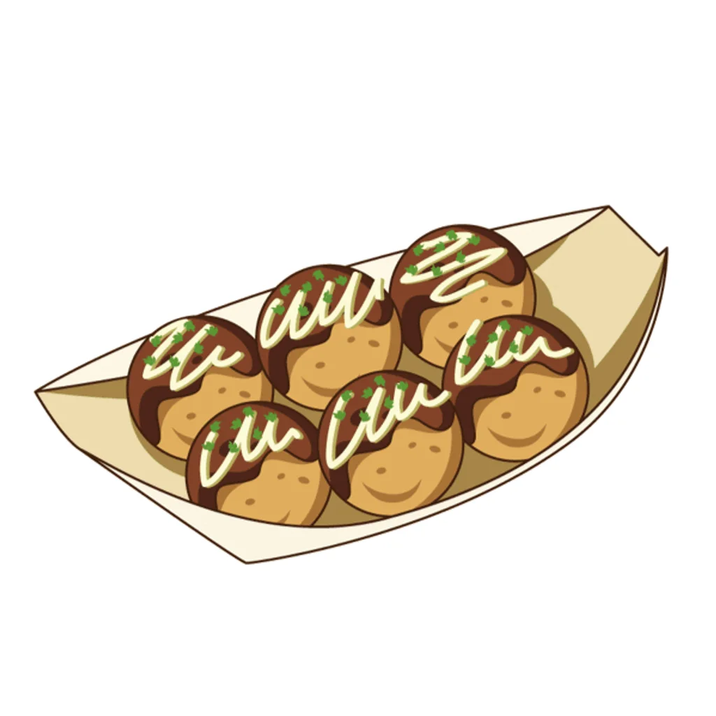 卓球部のたこ焼き